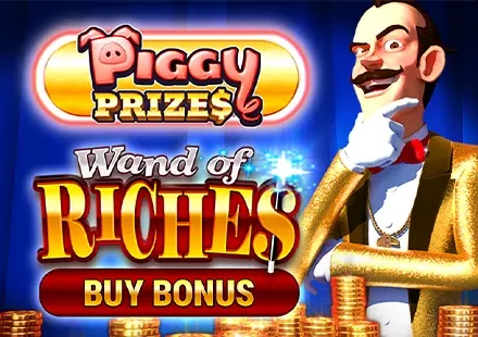 Piggy Prizes Wand of Riches Buy Bonus game thumbnail